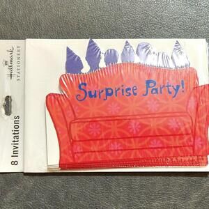Hallmark Surprise Party Invitations 8 Pack
